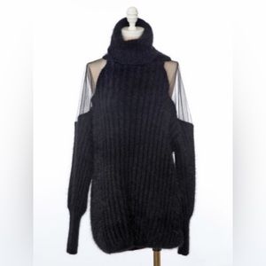 Snidel Classic Off shoulder sweater dress